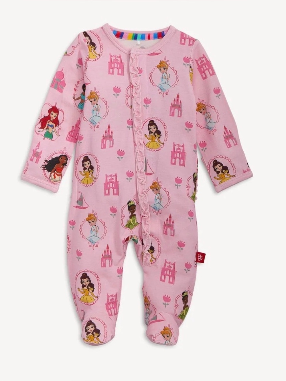 Magnetic Me Disney Princess Footie with Ruffle Size 3-6 M